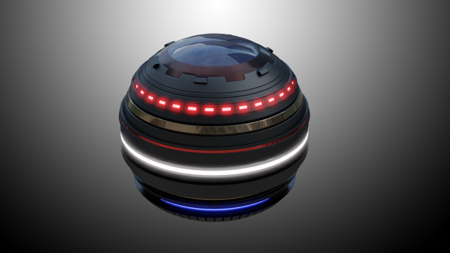 drone cam recorder 3D Model .c4d .max .obj .3ds .fbx .stl .blend 