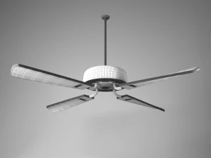 ceiling light fan 3D Model