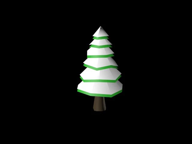 newyear tree 3D Model .c4d .max .obj .3ds .fbx .stl .blend