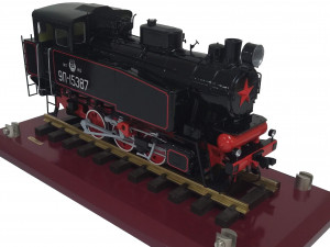 locomotive 9p 3D मॉडल