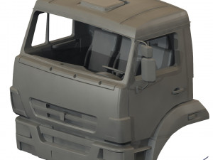 kamaz-5350 3D Model