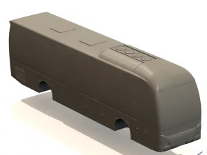 man lions coach bus 3D Model