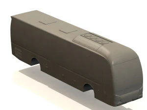 man lions coach bus 3D Model