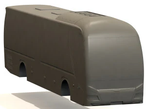 man lions coach bus 3D Model