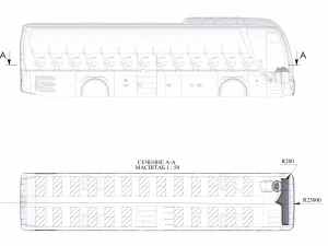 man lions coach bus 3D Model