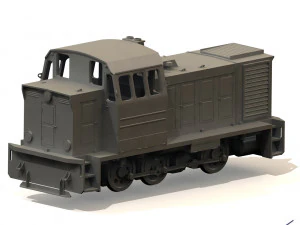locomotiva sovietica tgm23 Modello 3D