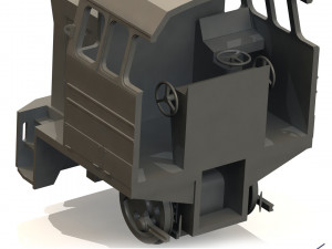 soviet locomotive tgm23 Modelo 3D