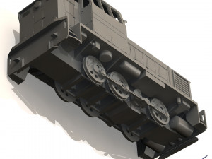soviet locomotive tgm23 Modelo 3D