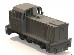 soviet locomotive tgm23 Modelo 3D