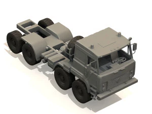 chassis model ural-5323 3D Model