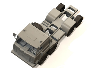 chassis model ural-5323 3D 모델