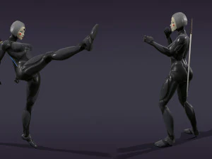 android geisha 3D Model