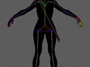 android geisha 3D Model