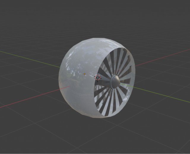 turbine 3D 모델 .c4d .max .obj .3ds .fbx .stl .blend 