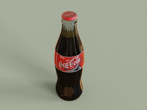 coke bottle can 3D Model