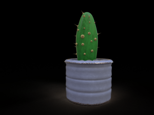 cactus 3D 모델