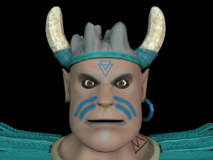 grohk paladins character Modelo 3D