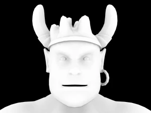 grohk paladins character 3D Model