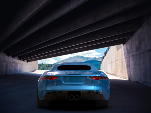 jaguar f-type 2016 Model 3D