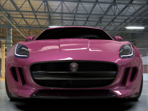 jaguar f-type 2016 Model 3D