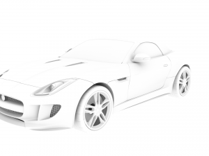 jaguar f-type 2016 Model 3D
