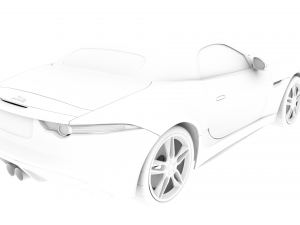 jaguar f-type 2016 Model 3D