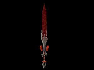 stylized sword 3Dモデル