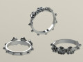 Anillo Rosario ROSA MSTICA 3D-Modell