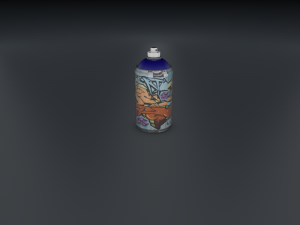 spray paint 3D Model