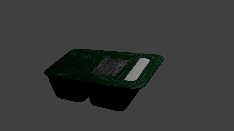 dry ration 3D Model .c4d .max .obj .3ds .fbx .stl .blend 