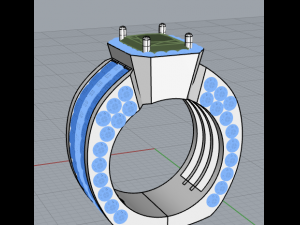 ring 3Dモデル