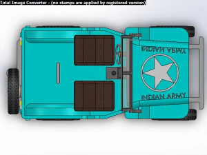 jeep arabaları 3D Model