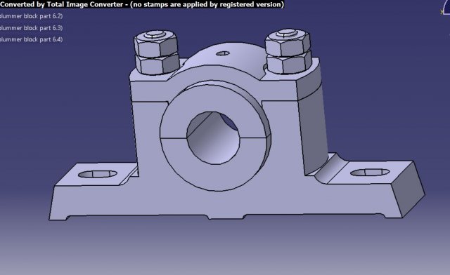 plummerblock Modello 3D .c4d .max .obj .3ds .fbx .stl .blend