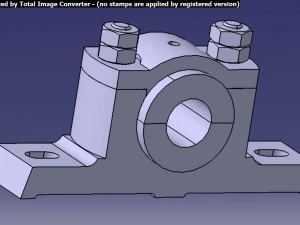 plummerblock 3D Model