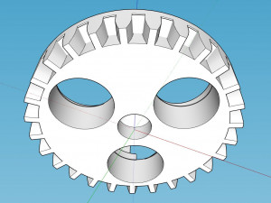 beaver 3D-Druckmodell