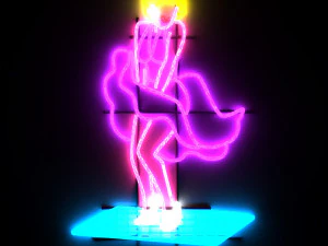 霓虹灯3 3D 模型