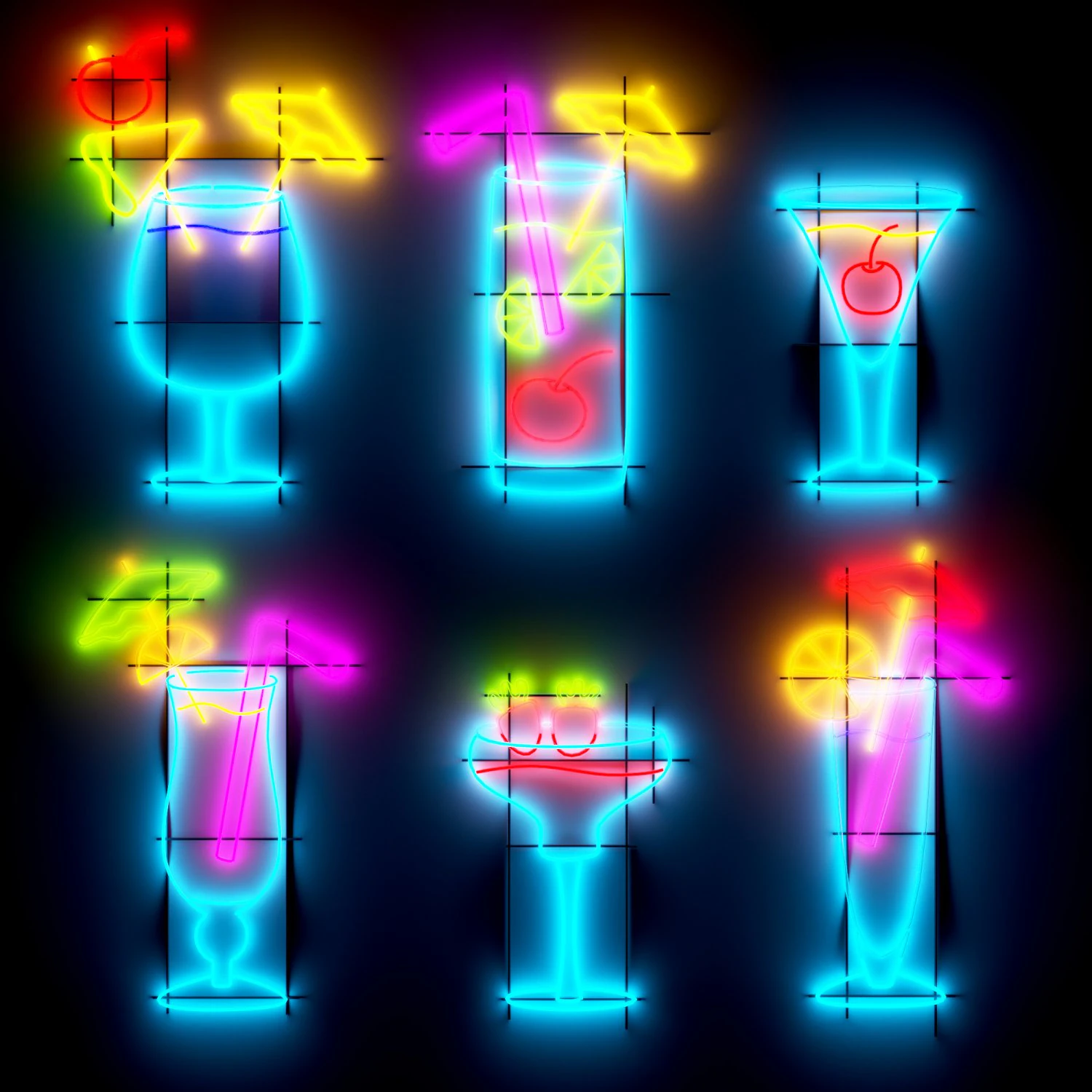 neon 4 3D Model .c4d .max .obj .3ds .fbx .stl .blend 