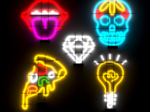 neon 5 3D Model