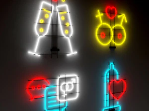 neon 6 3D Model