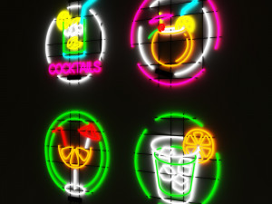 neon 7 3D Model