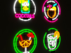 neon 7 3D Model