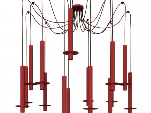 chandelier gastrobar 2 3D Model
