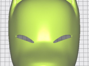 kitsune mask 3D-printmodel