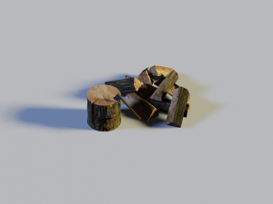 firewood Modelo 3D