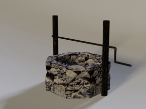 well Modèle 3D