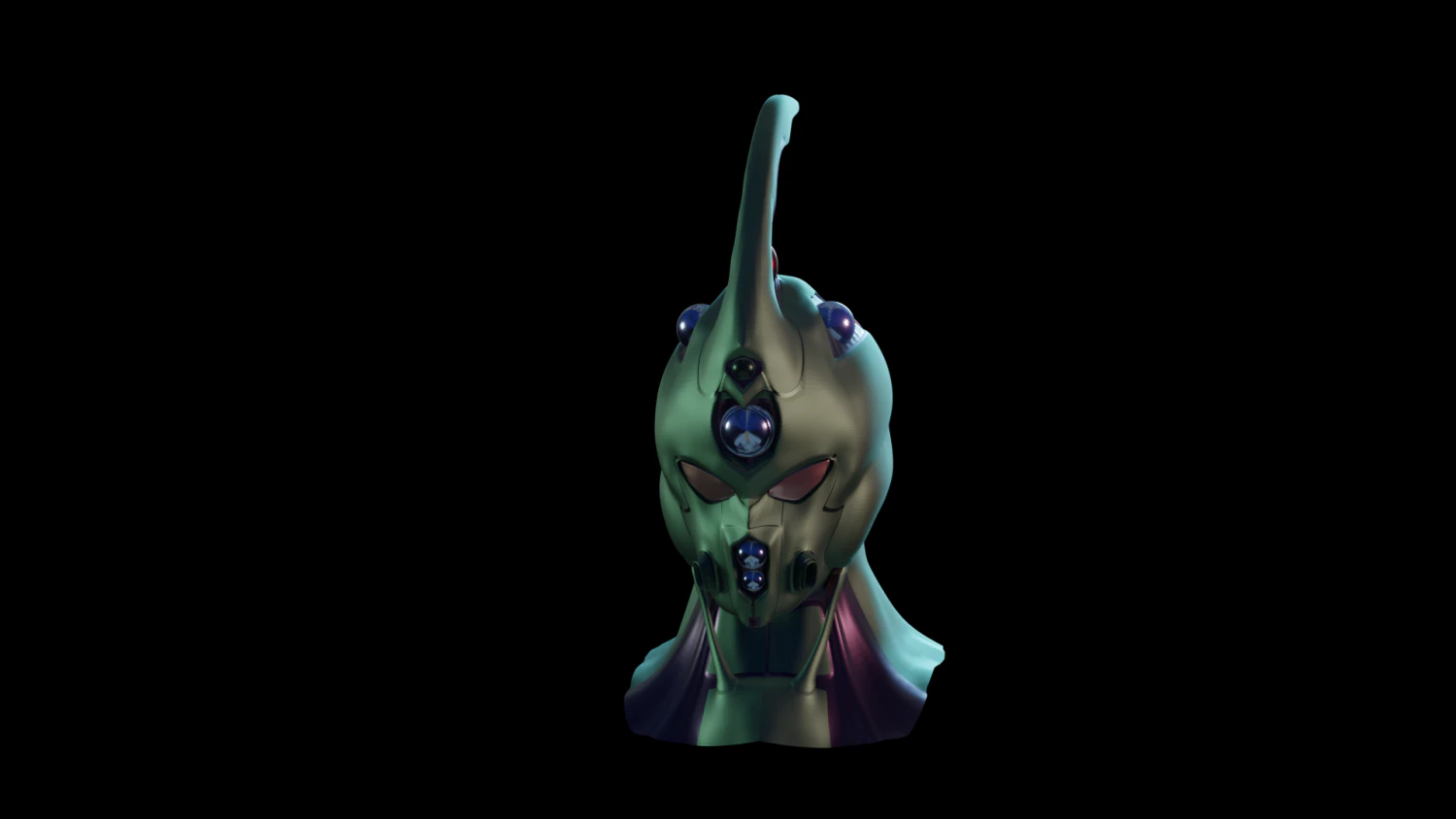 facet Model 3D .c4d .max .obj .3ds .fbx .stl .blend 