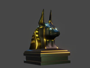 an&uacute;bis Modelo 3D