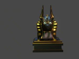 an&uacute;bis Modelo 3D