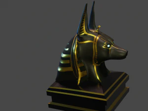 an&uacute;bis Modelo 3D