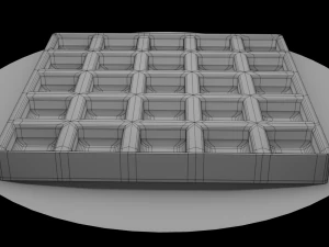 waffle 3D Model